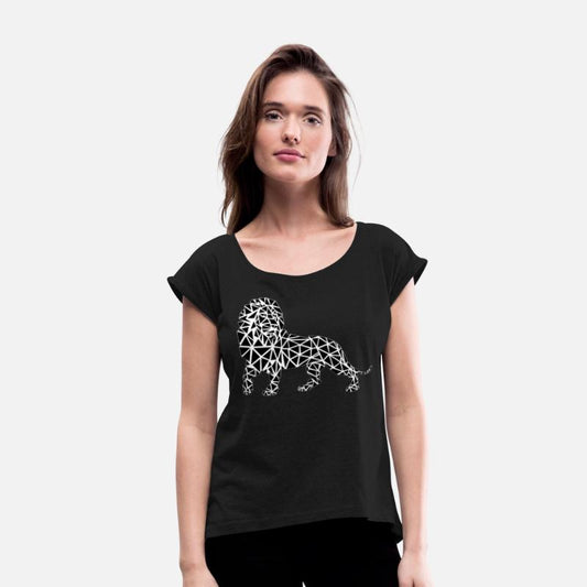 Lion Triangle Design Tee
