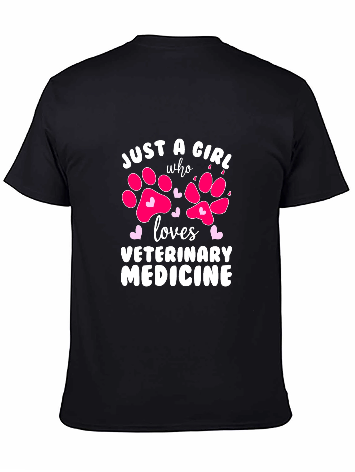 Just A Girl Who Loves Veterinary Medicine T-Shirt
