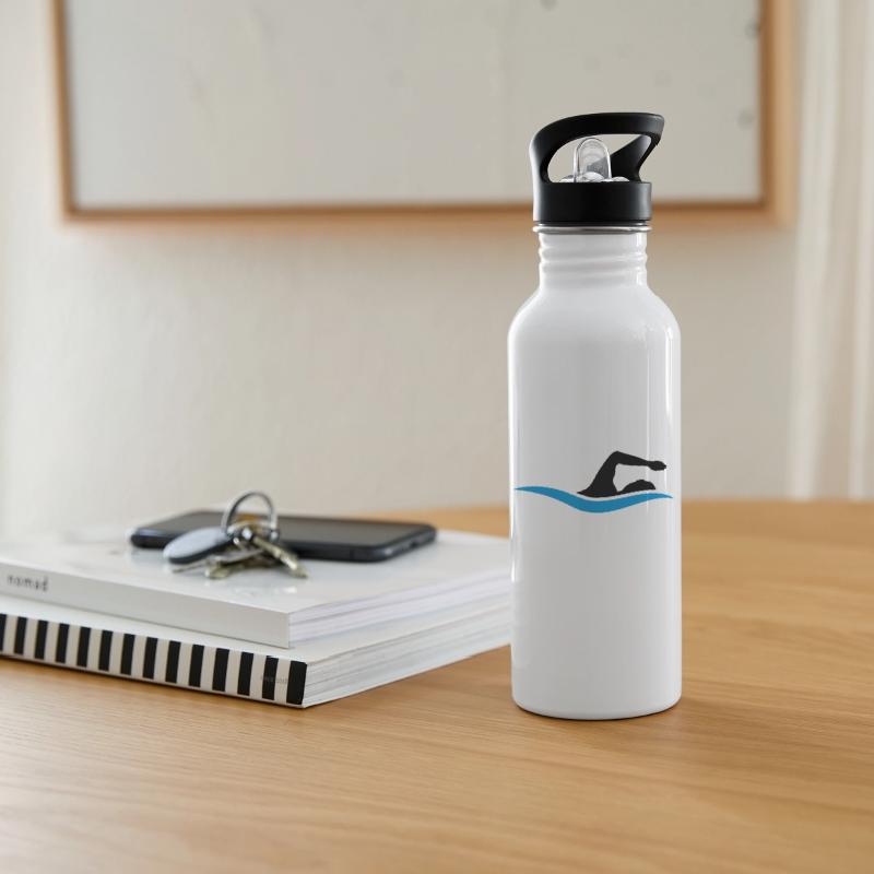 logo black swim swimmer club team water crawl fast