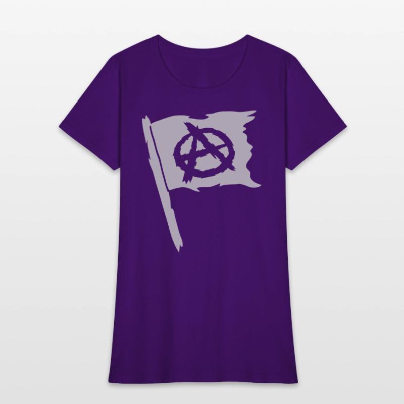 Logo flag anarchy symbol