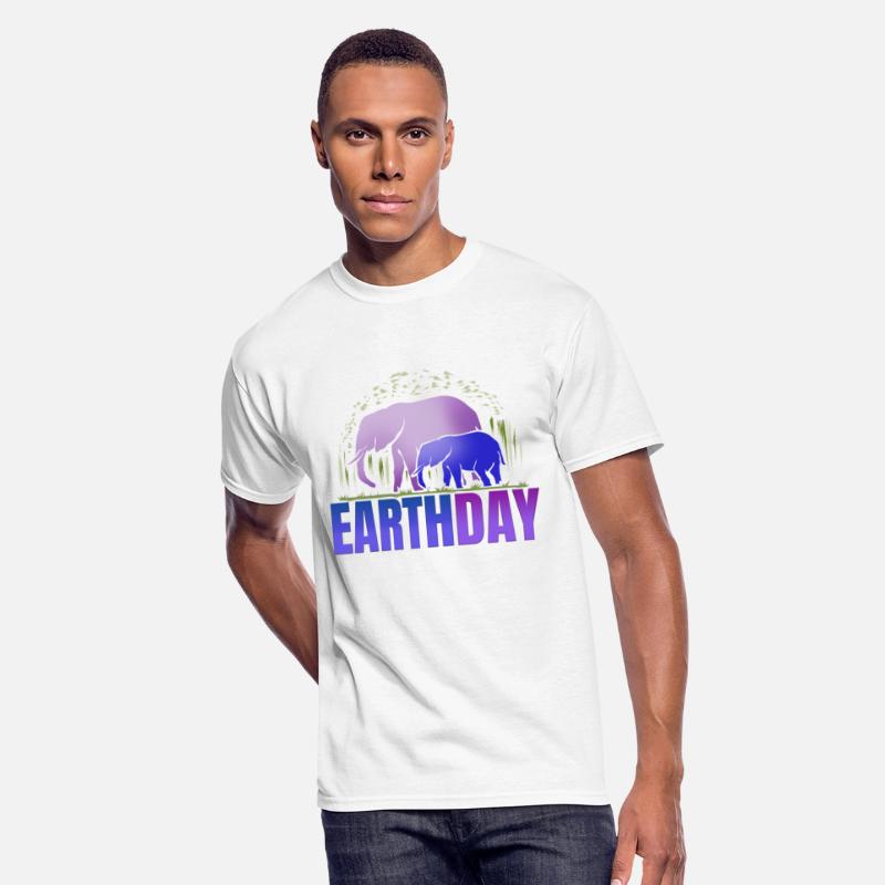 Logo Purple African Elefant Animals For Earth Day