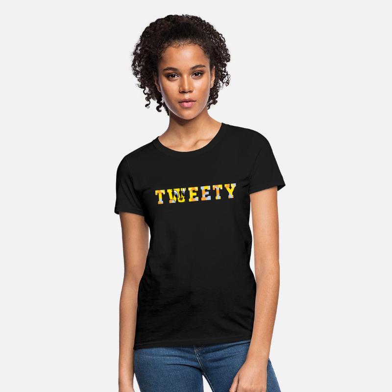 Looney Tunes Tweety Camouflage Typography