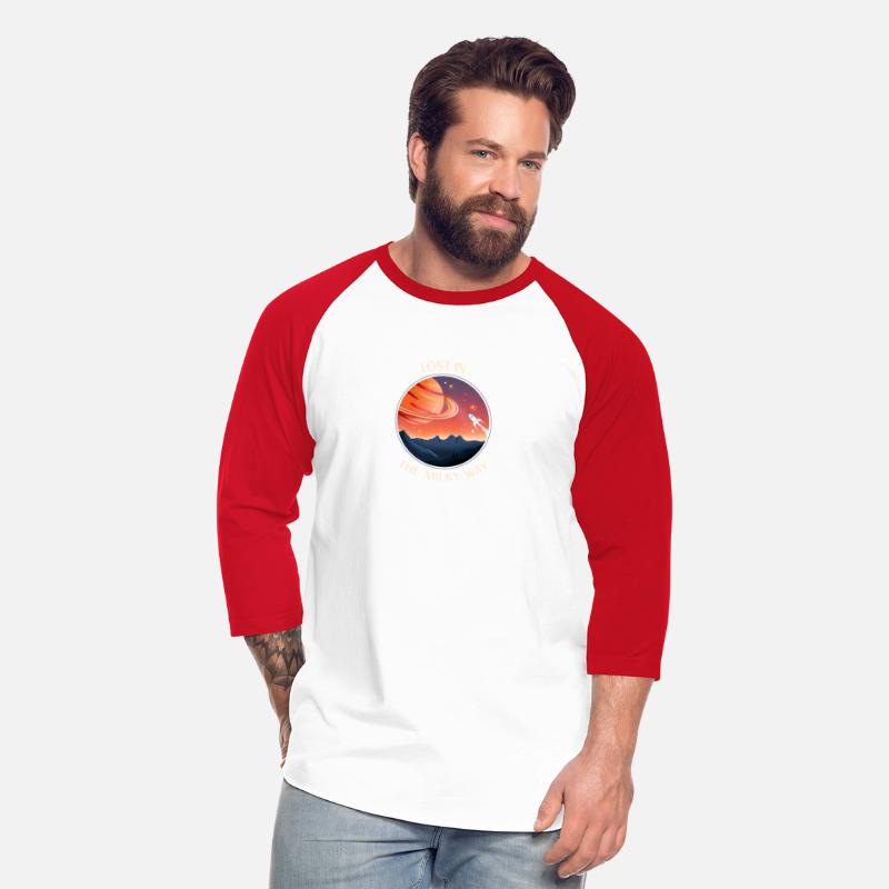 Lost in the Milky Way - zetetic astronomy T-Shirt