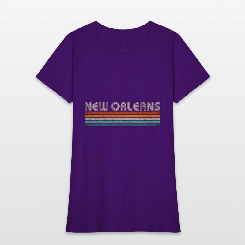Louisiana Home State Vintage New Orleans