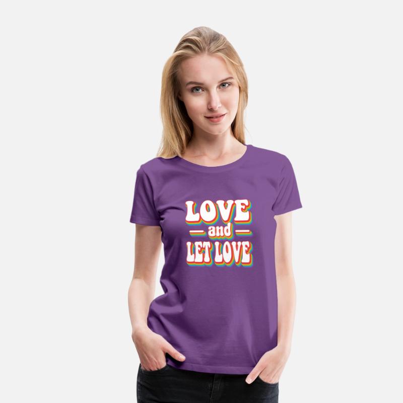Love and Let Love Pride Rainbow LGBTQ+