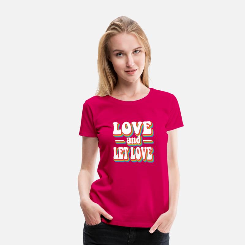 Love and Let Love Pride Rainbow LGBTQ+