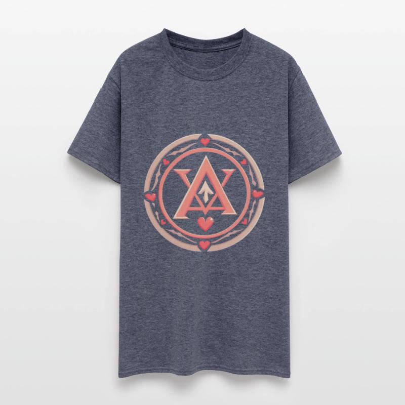 Love Emblem Geometric Design