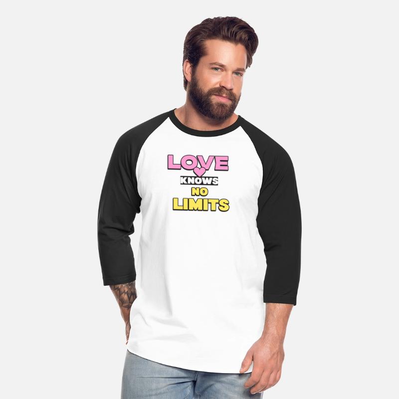 Love knows no limits Valentine T-shirt