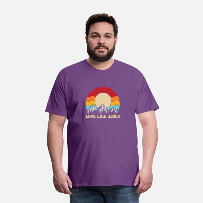 Love Like Jesus Religious God Christian Words On