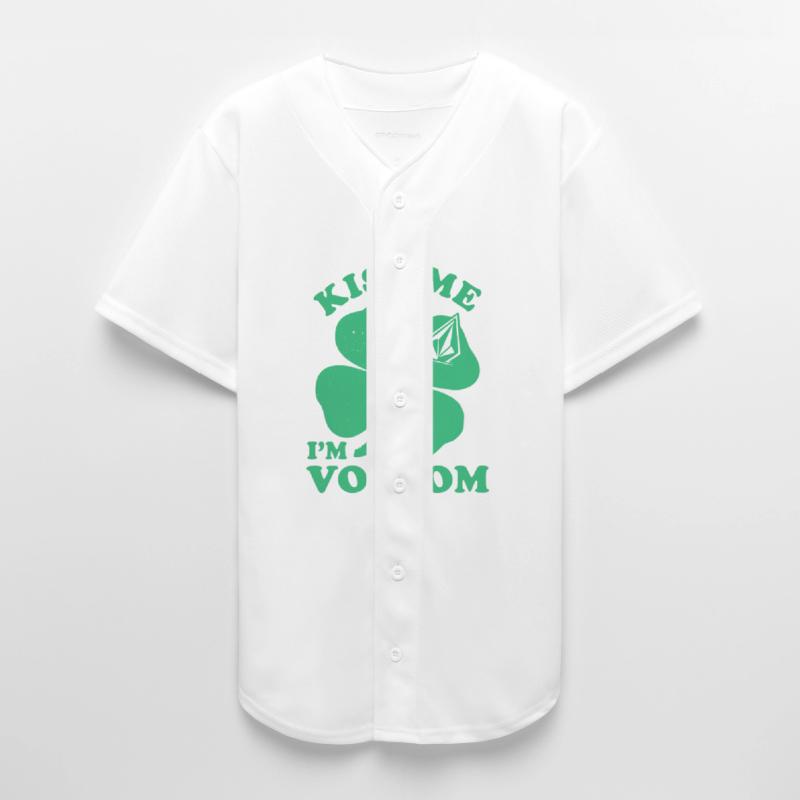 Lucky Four-Leaf Clover with Geometric Gem