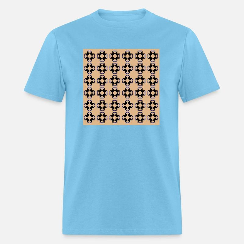 Luxury Black Aztecs Ornamental Pattern