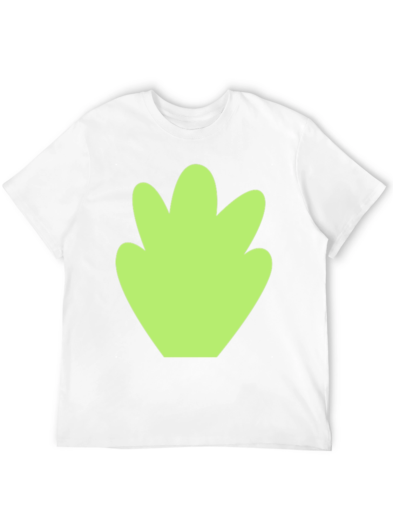 Leaf Graphic Tee - Stylish Black Cotton T-Shirt