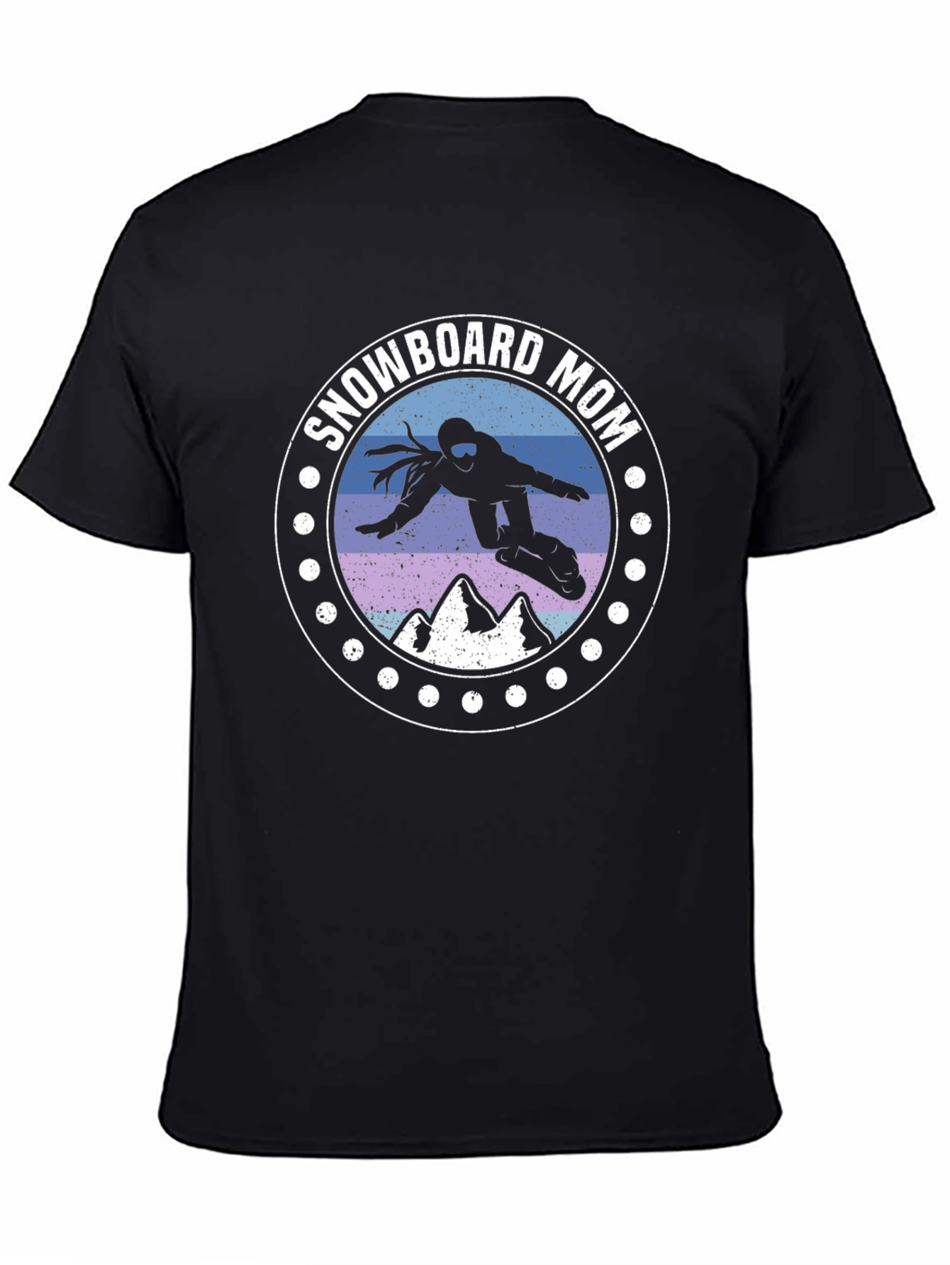 Snowboard Mom Graphic T-Shirt