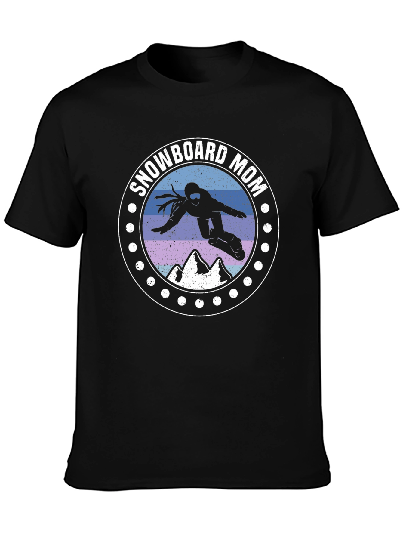 Snowboard Mom Graphic T-Shirt