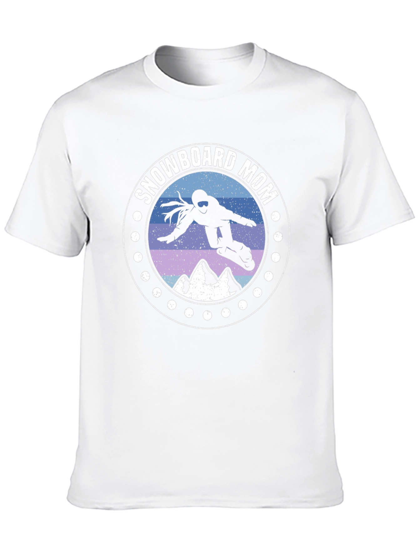 Snowboard Mom Graphic T-Shirt