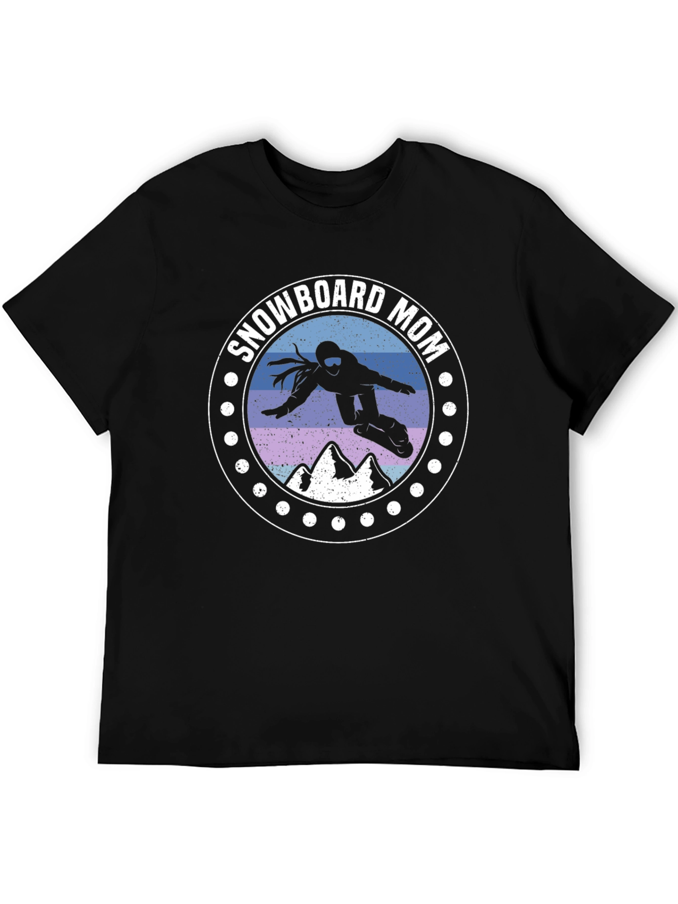 Snowboard Mom Graphic T-Shirt