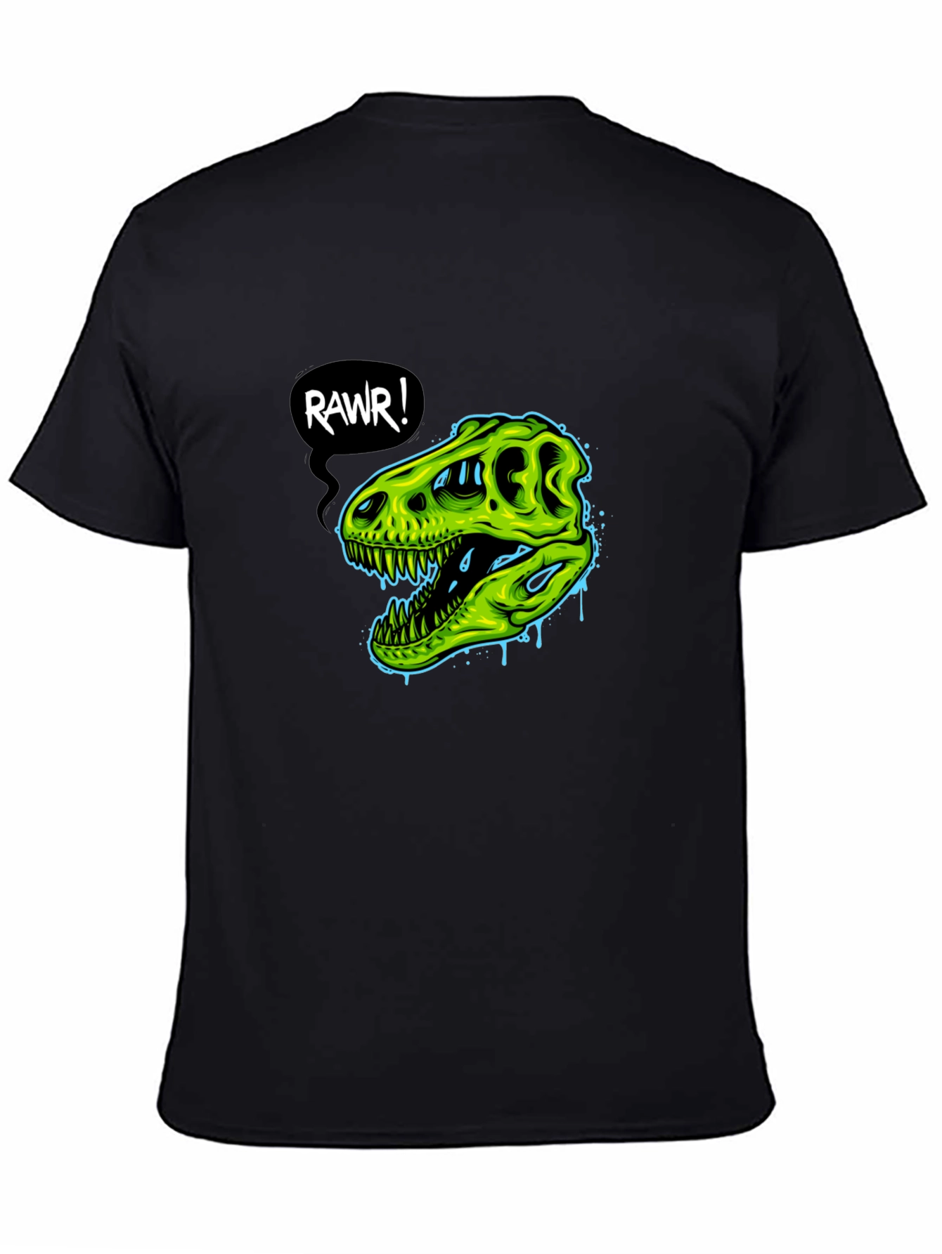 Rawr! Graphic Tee - Dino Skull T-Shirt