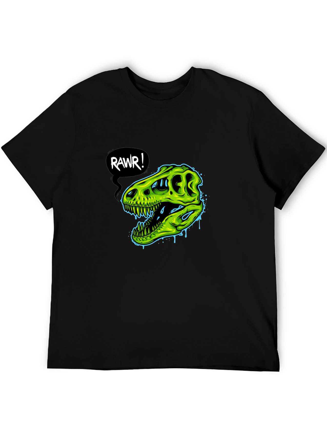 Rawr! Graphic Tee - Dino Skull T-Shirt