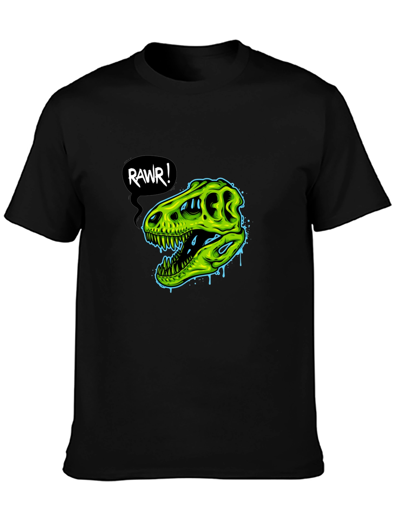 Rawr! Graphic Tee - Dino Skull T-Shirt