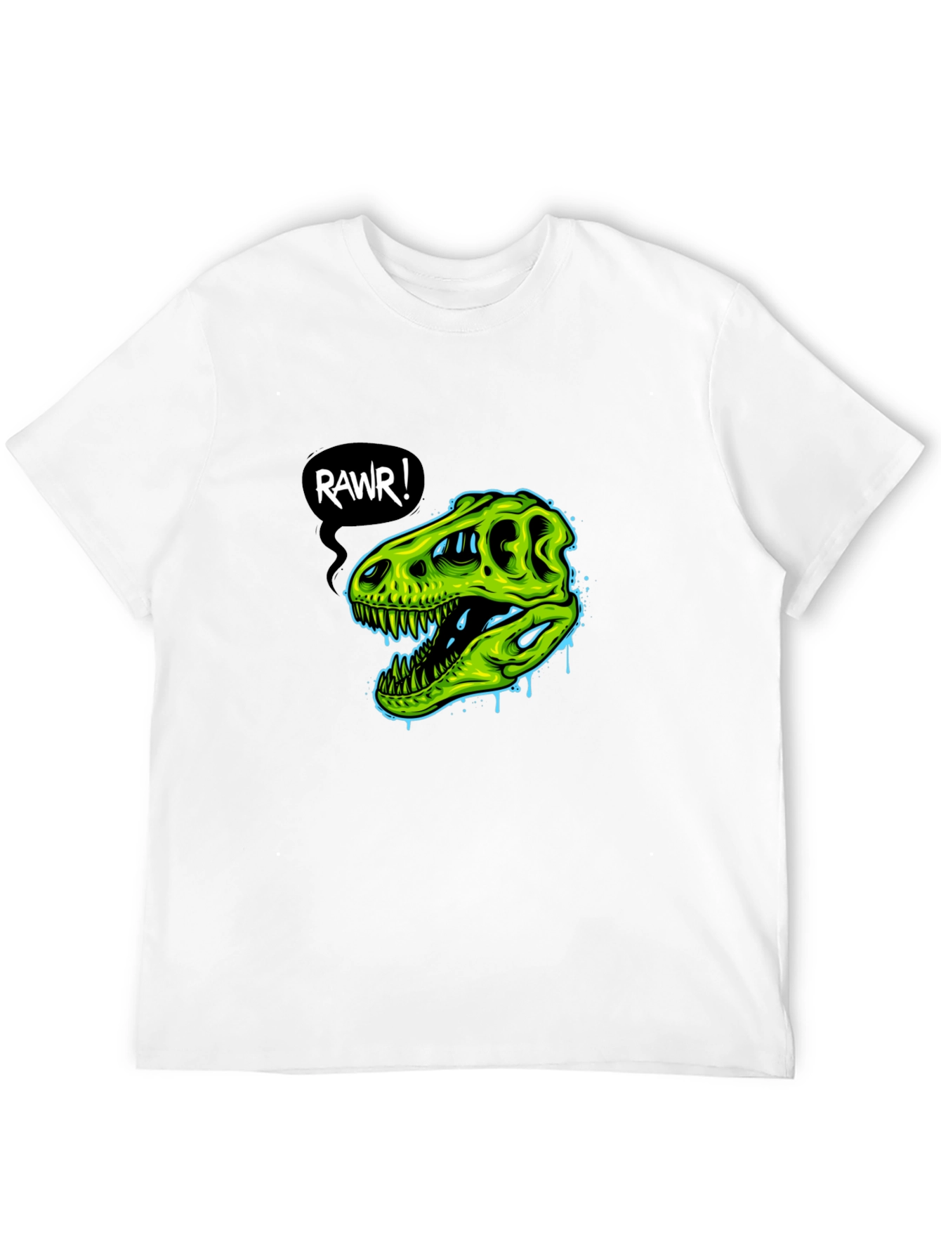 Rawr! Graphic Tee - Dino Skull T-Shirt