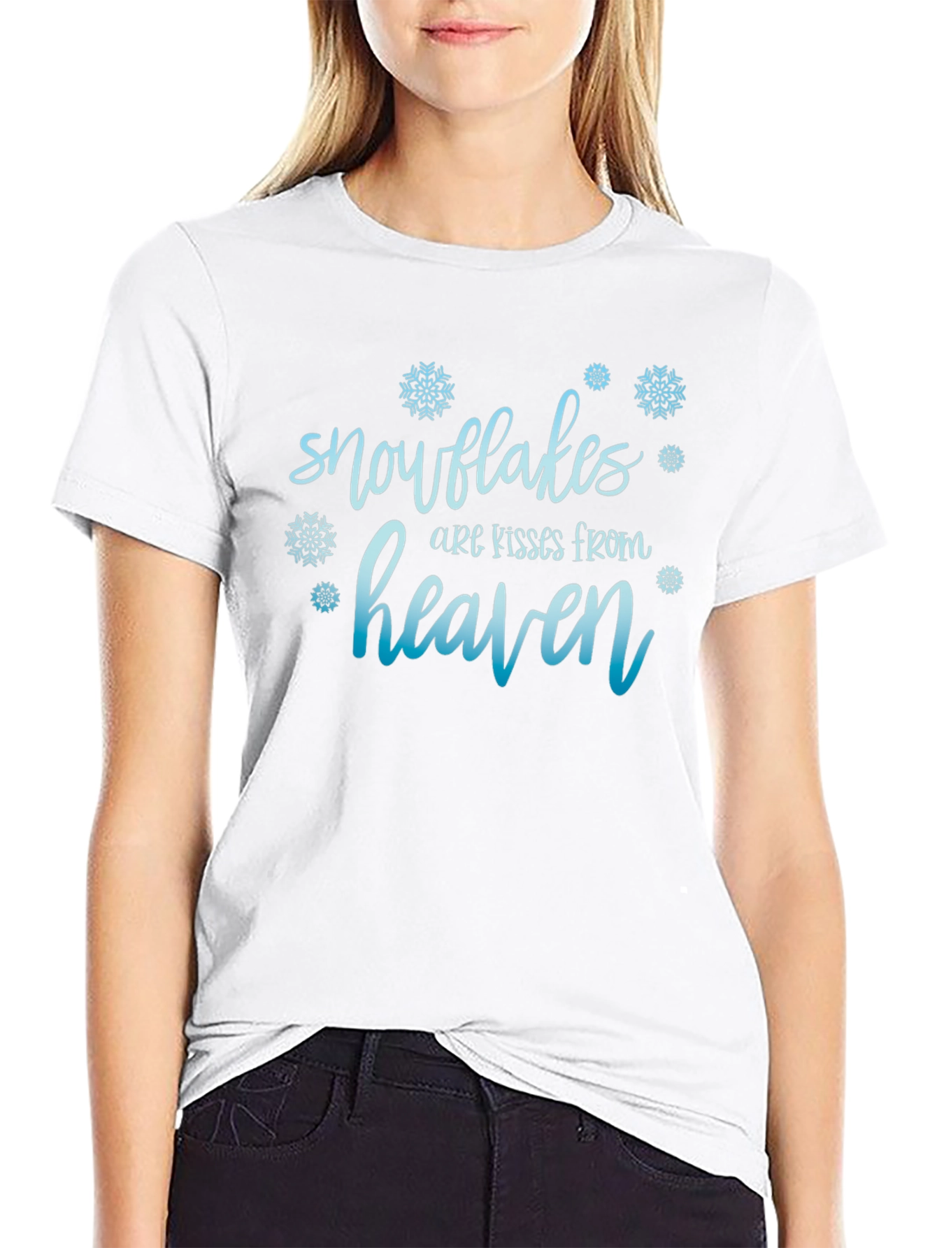 Snowflakes Are Kisses from Heaven T-Shirt
