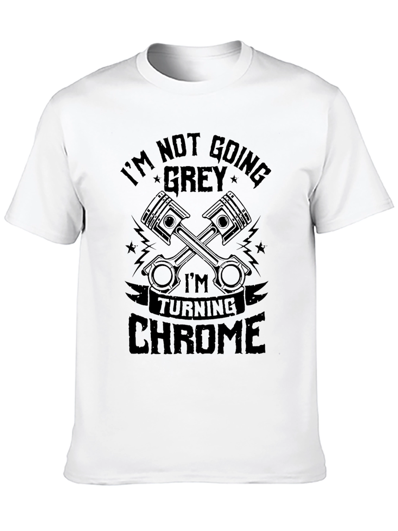 Im Turning Chrome Mens Graphic T-Shirt