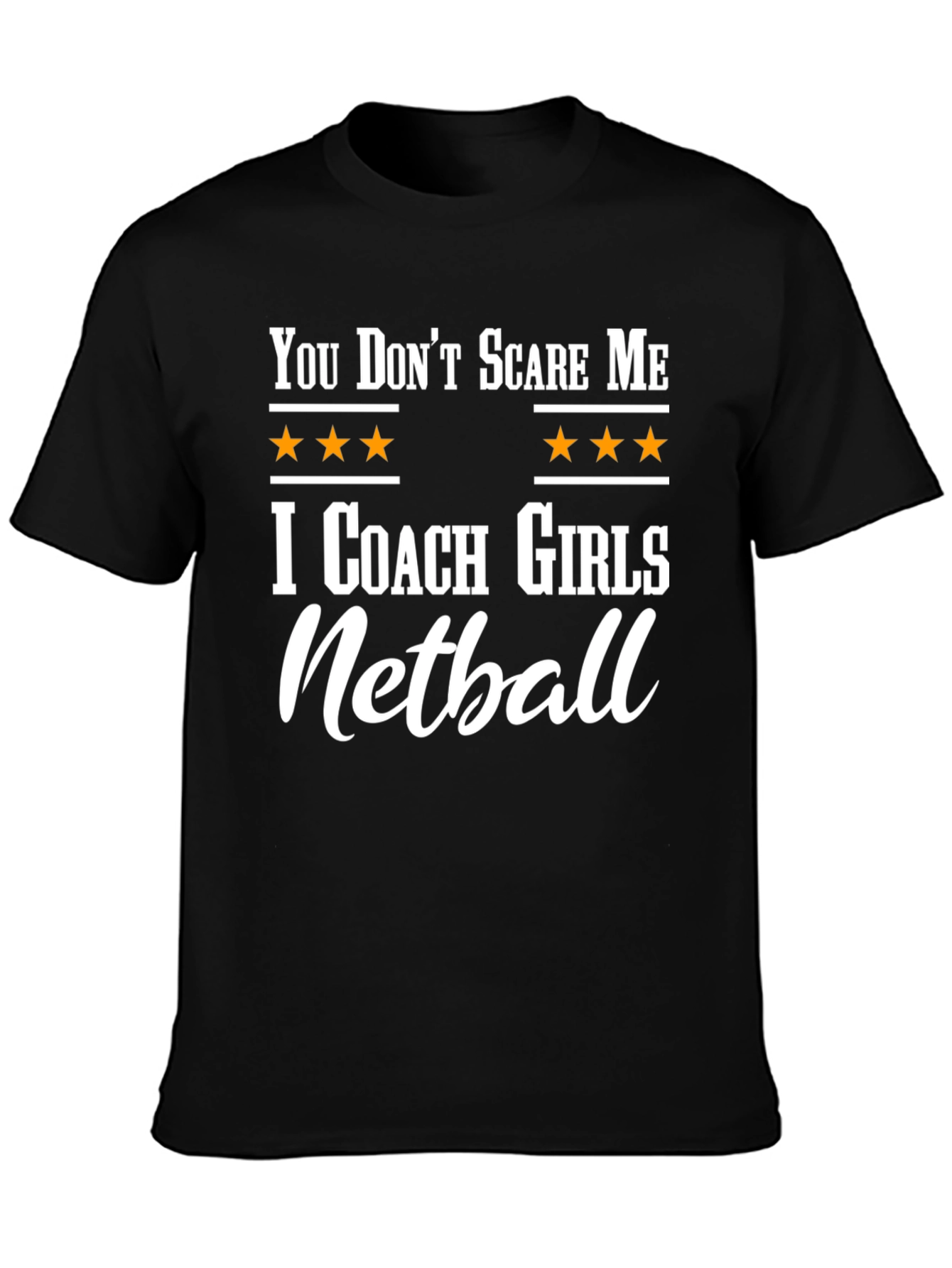 Coach Girls Netball Funny T-Shirt