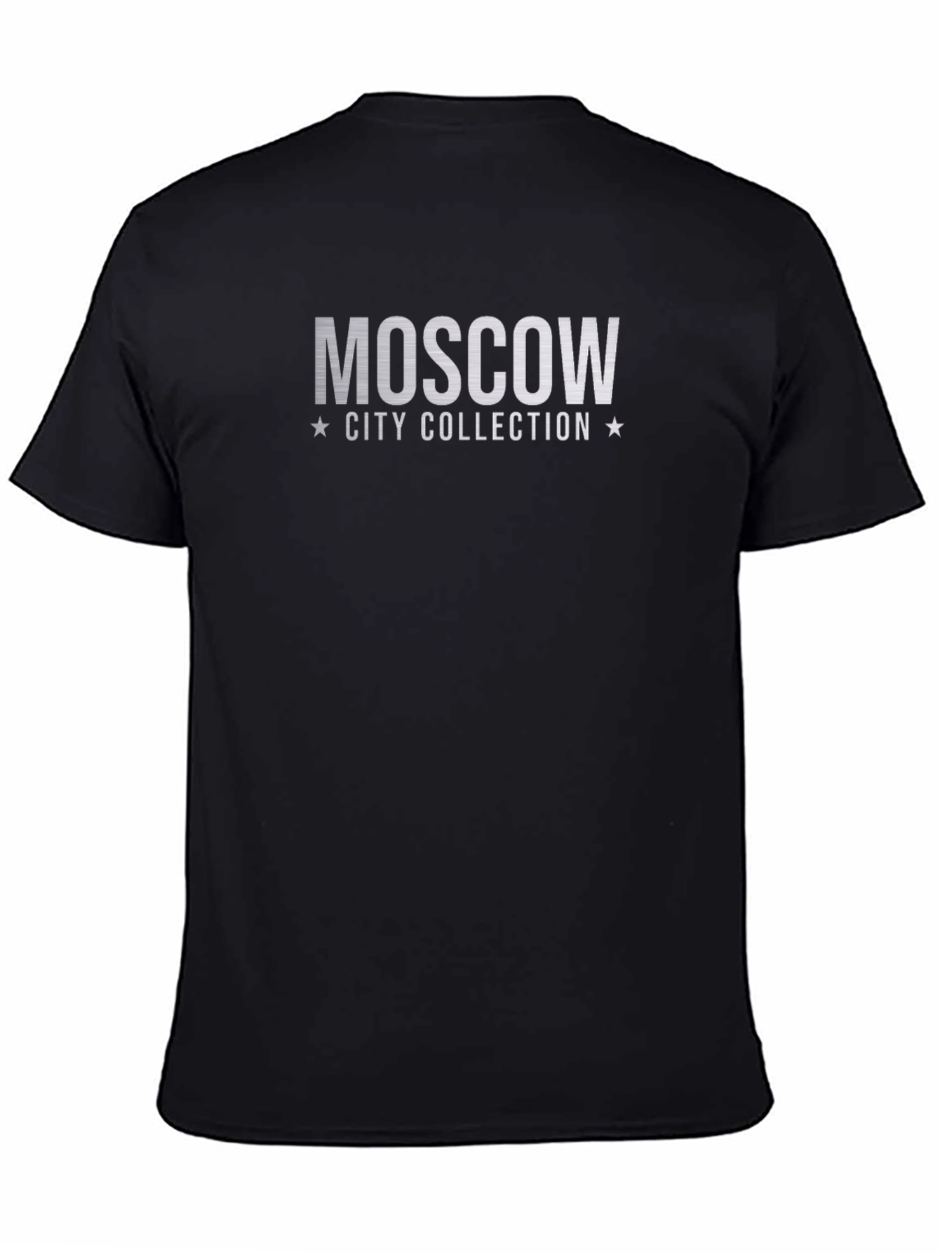 Moscow City Collection Black Graphic T-Shirt