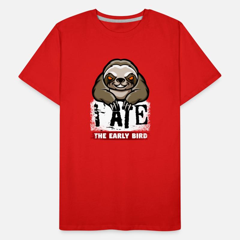 Mad grumpy sloth, the morning grouch