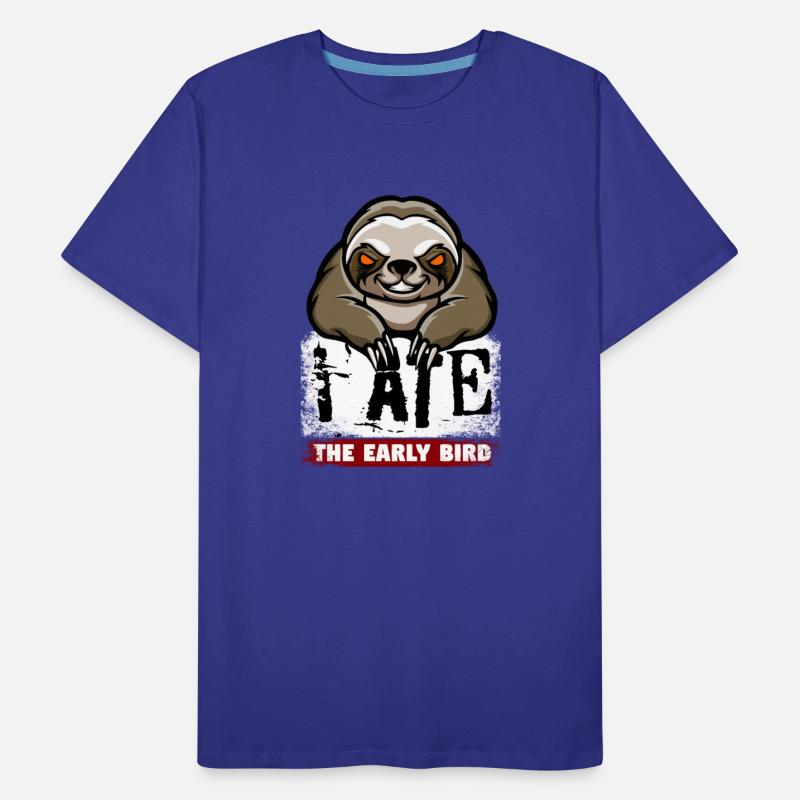 Mad grumpy sloth, the morning grouch