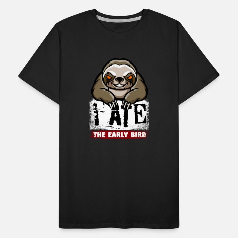 Mad grumpy sloth, the morning grouch