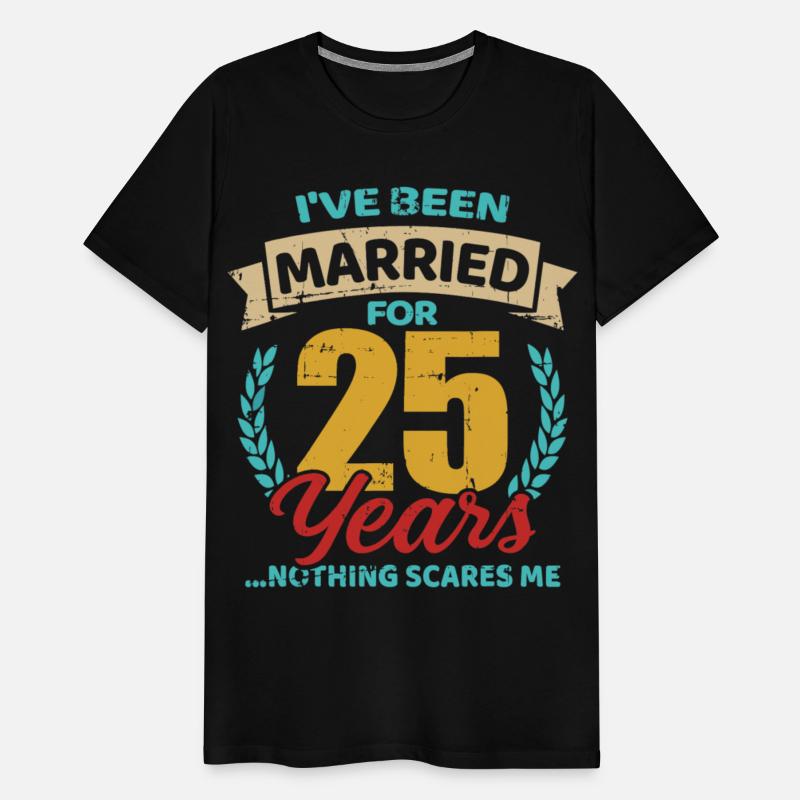 Married for 25 years silver wedding anniversary