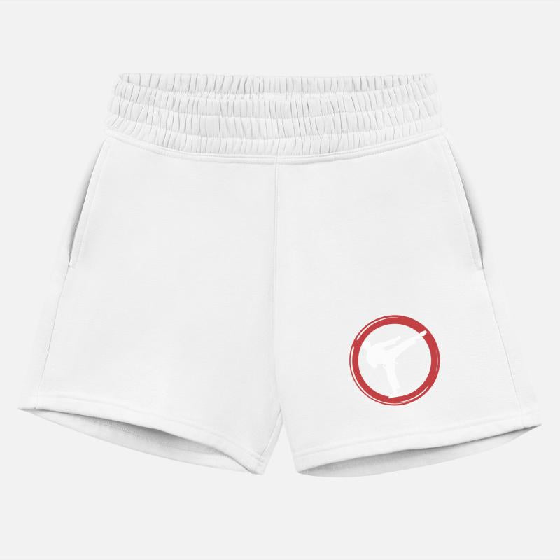 Martial Arts Enthusiast Emblem: Dynamic Kick