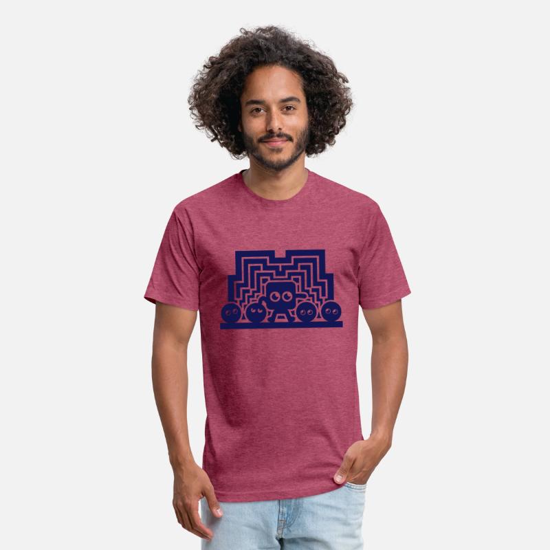 Maze Game Characters Vector One Color