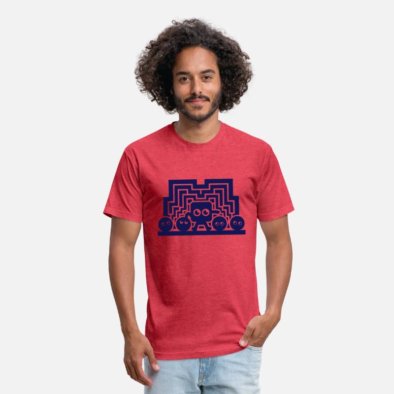 Maze Game Characters Vector One Color