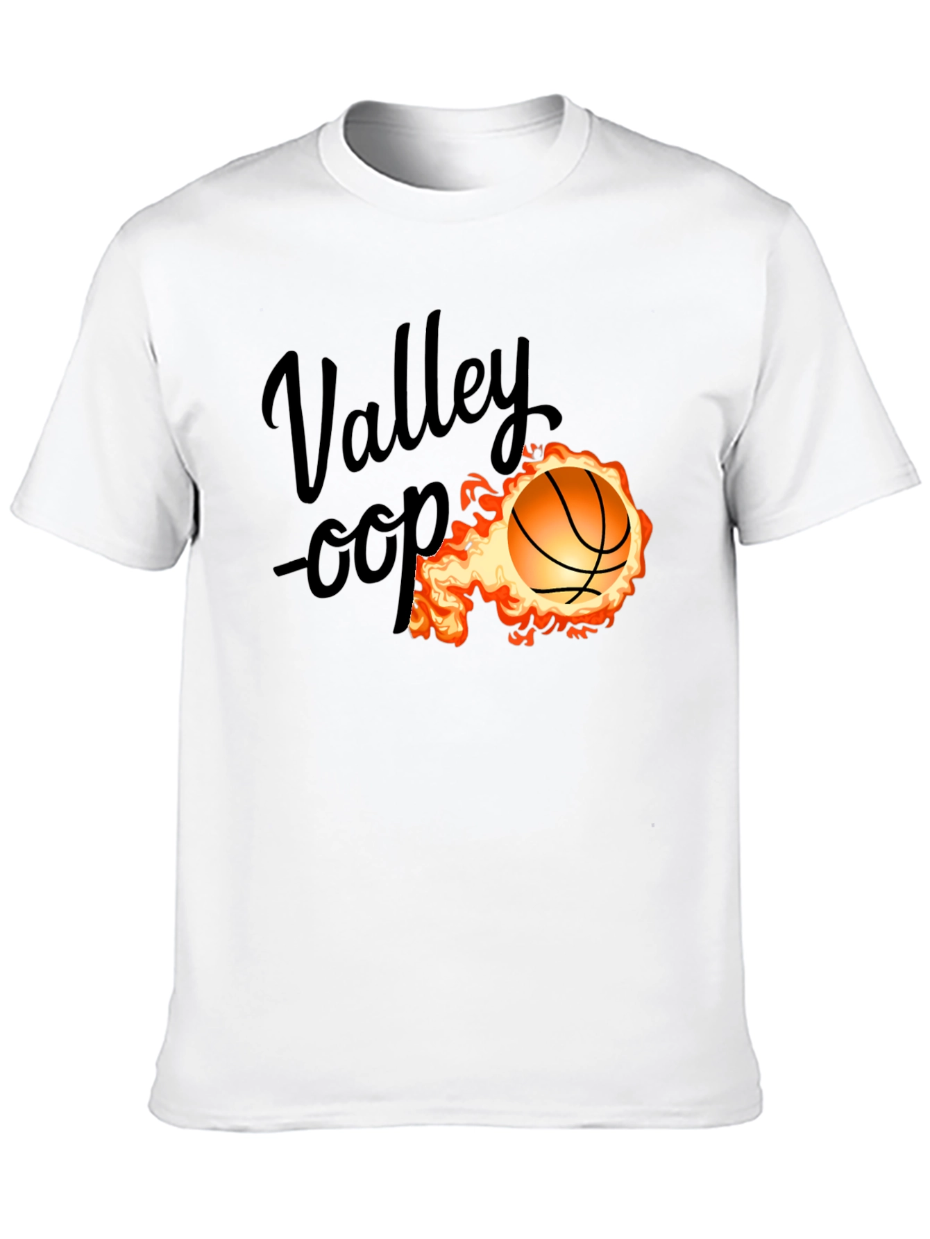 Valley Oop Basketball Graphic Tee