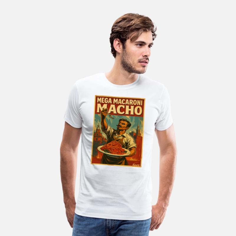 Mega Macaroni Macho – Pasta Power Pose