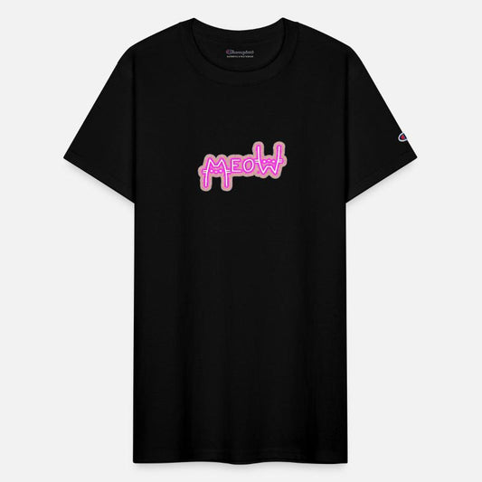 Meow Shirt for Cat Lover, Funny Cat T-Shirt For He