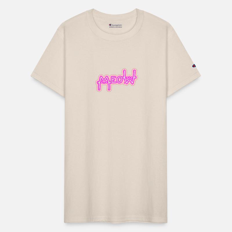 Meow Shirt for Cat Lover, Funny Cat T-Shirt For He