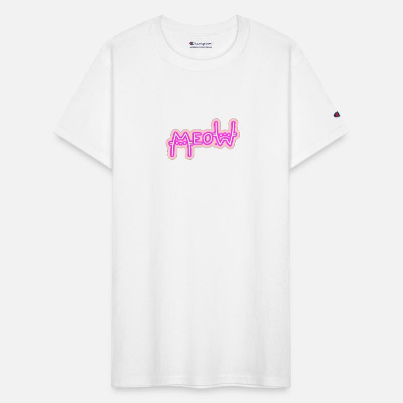 Meow Shirt for Cat Lover, Funny Cat T-Shirt For He