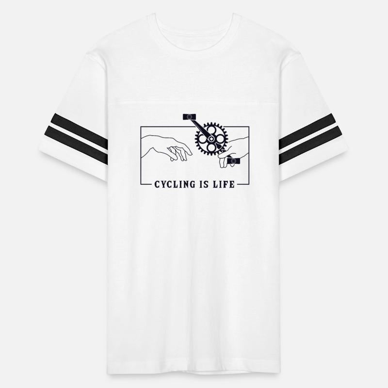 Michelangelo Creation of Adam Cycling Cyclist