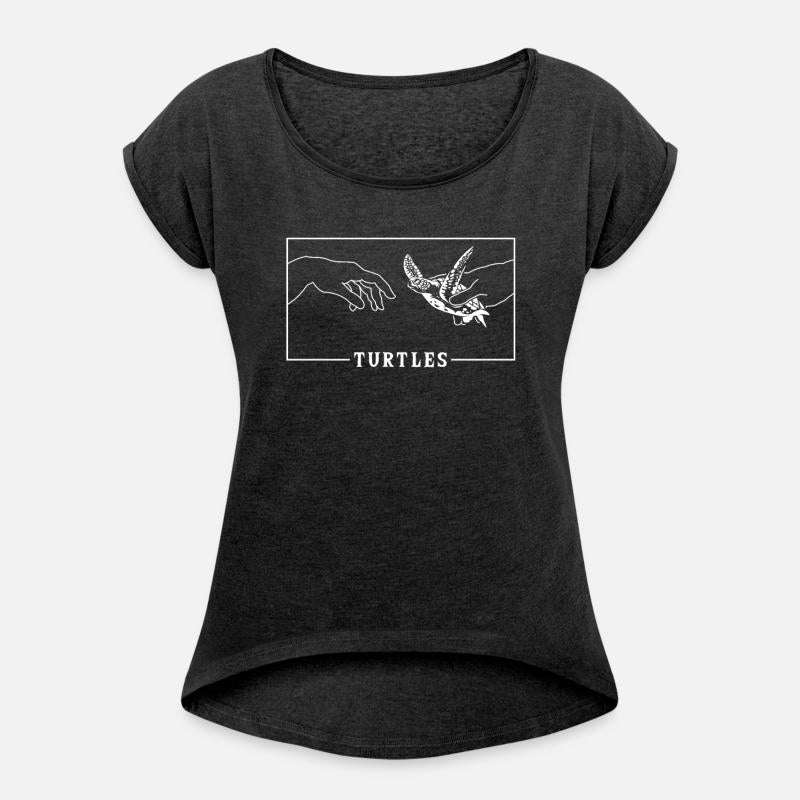 Michelangelo Creation of Adam Turtles Lover Turtle