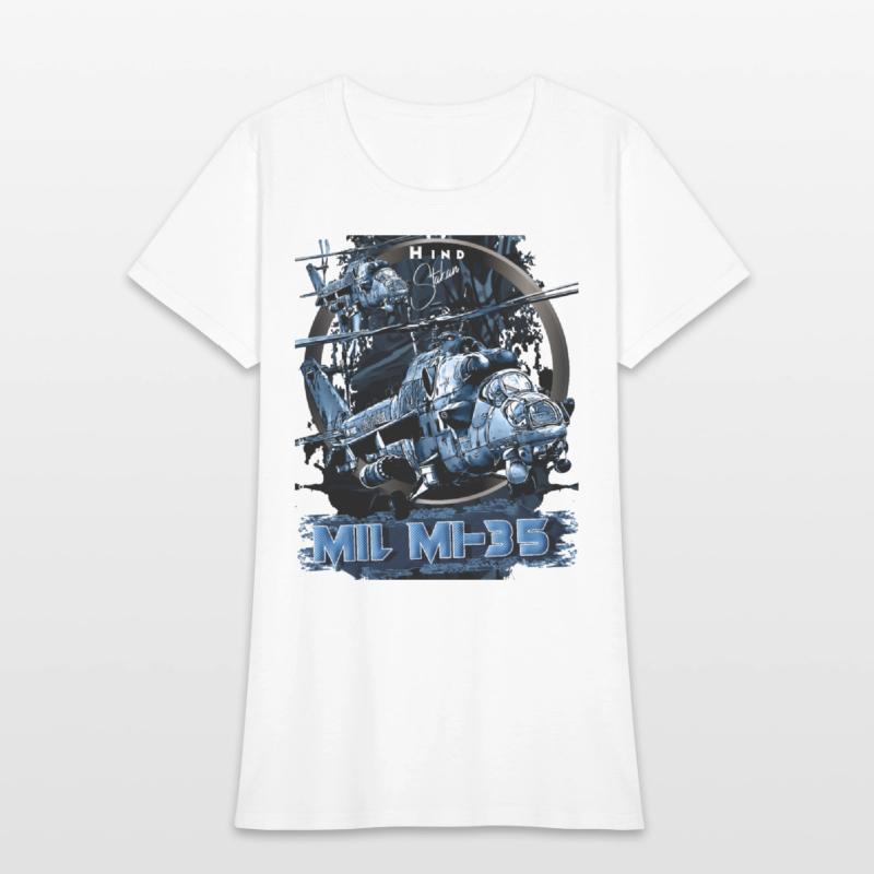 Mil Mi-24 Hind Large Heavily Armed Helicopter Guns