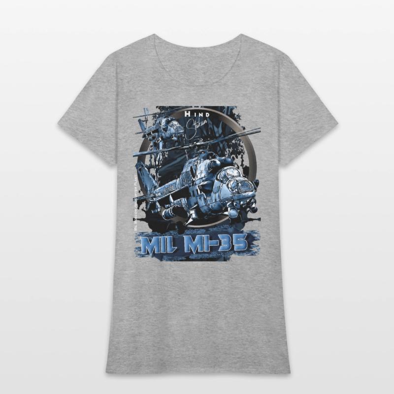 Mil Mi-24 Hind Large Heavily Armed Helicopter Guns