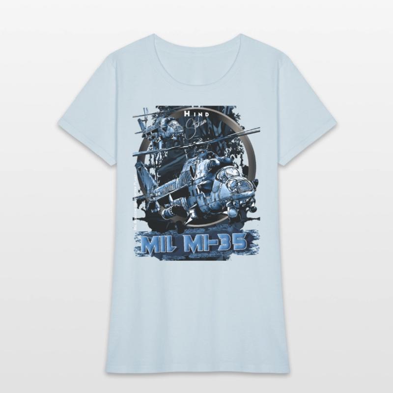 Mil Mi-24 Hind Large Heavily Armed Helicopter Guns