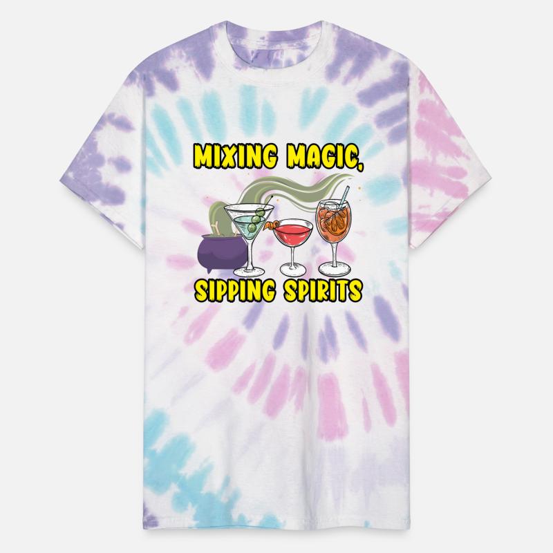 Mixing Magic Sipping Spirits Bartender Halloween