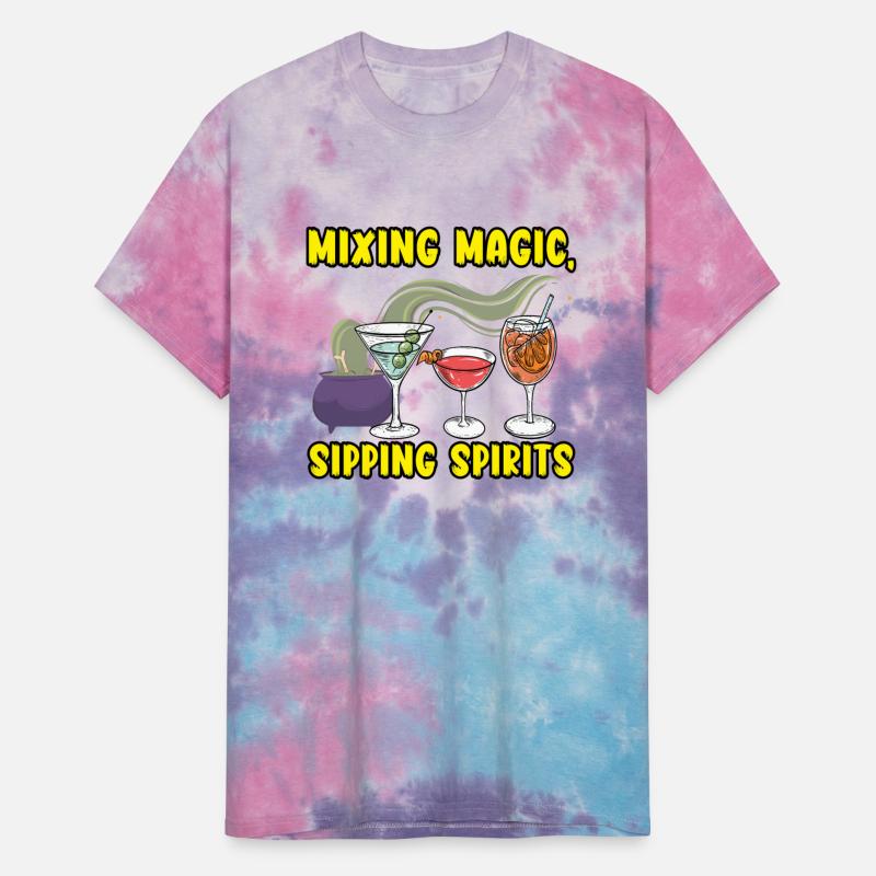 Mixing Magic Sipping Spirits Bartender Halloween