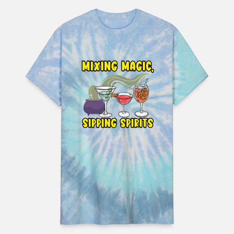 Mixing Magic Sipping Spirits Bartender Halloween