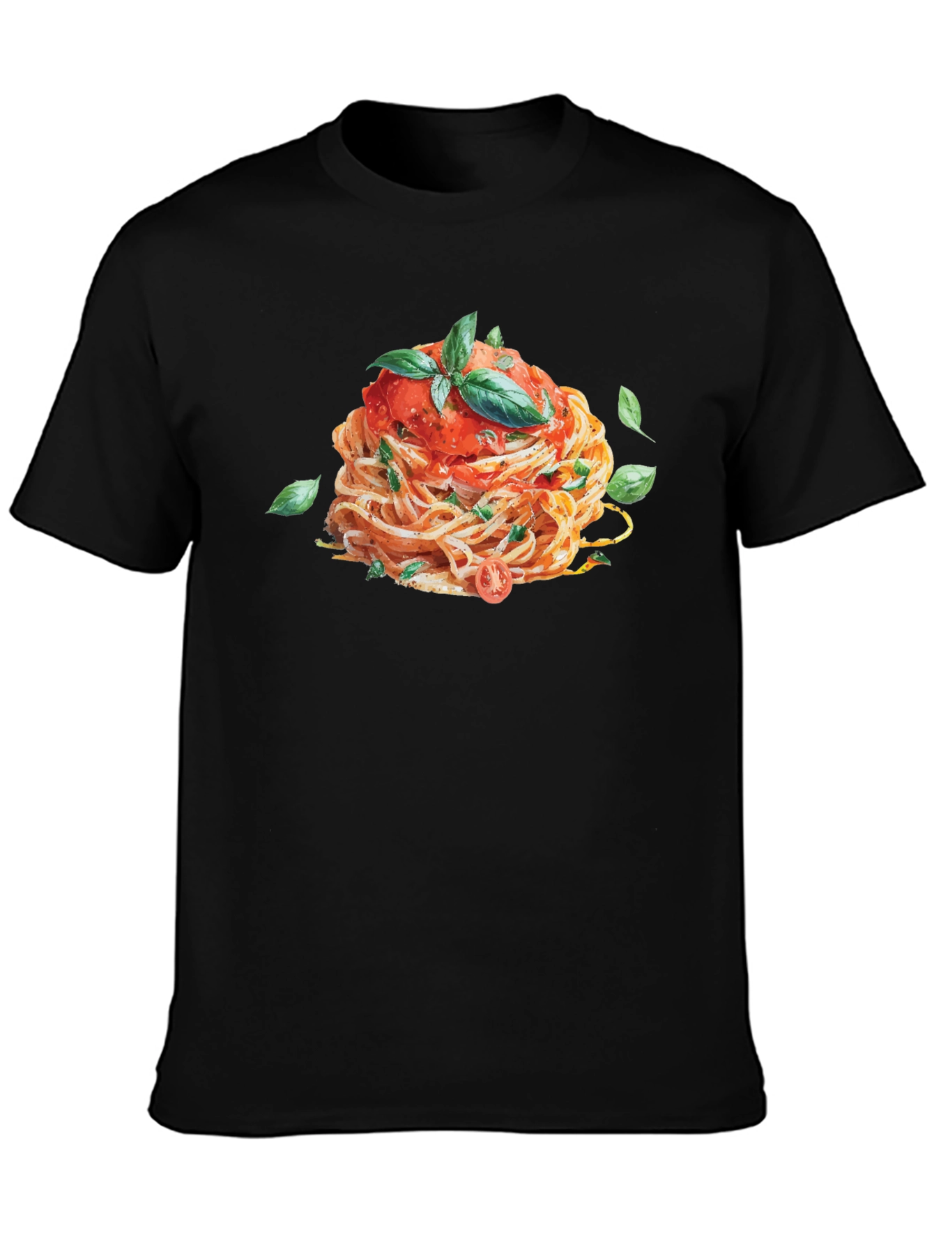 Spaghetti Graphic Tee - Unique Food Lovers Shirt