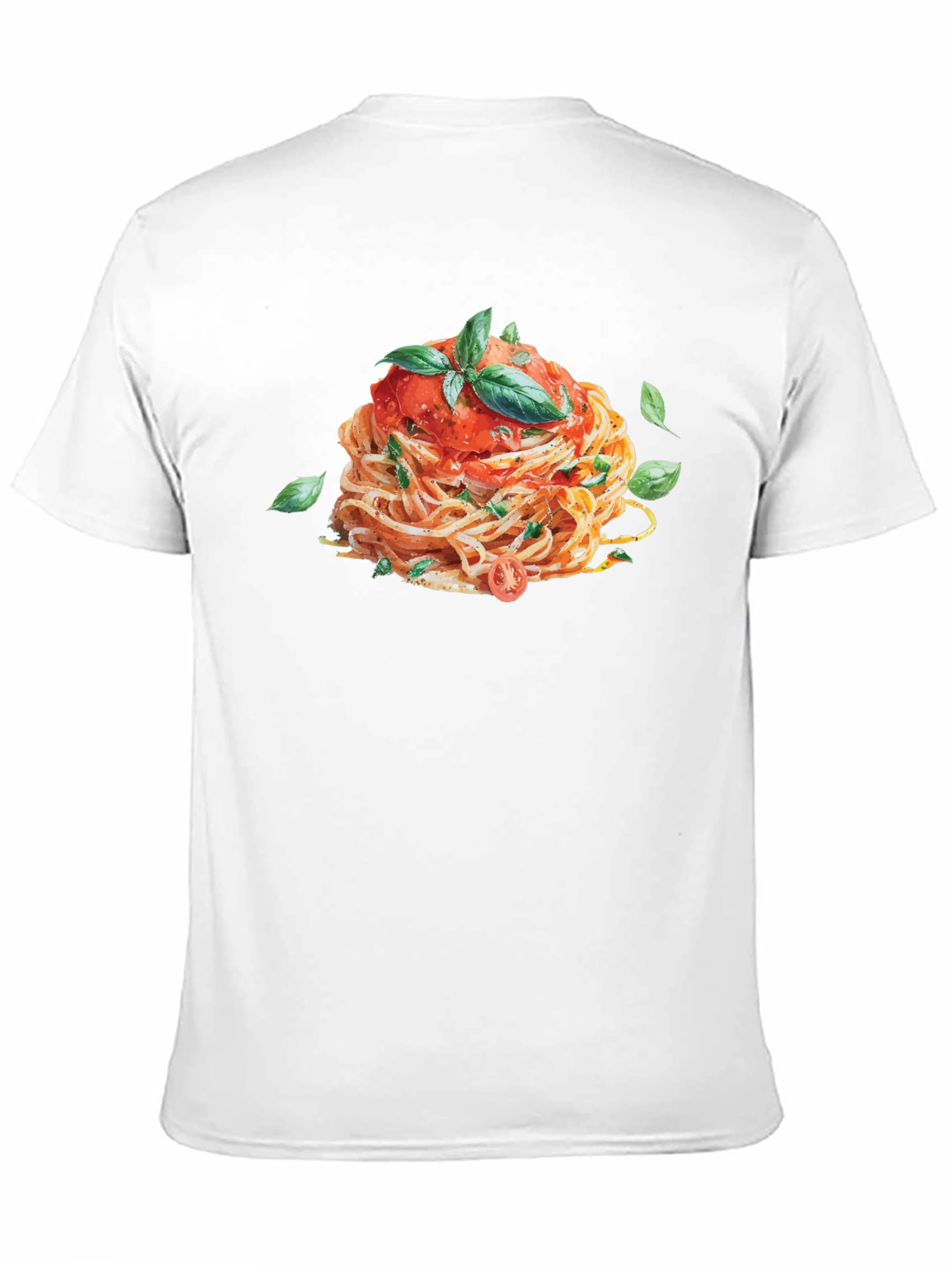 Spaghetti Graphic Tee - Unique Food Lovers Shirt